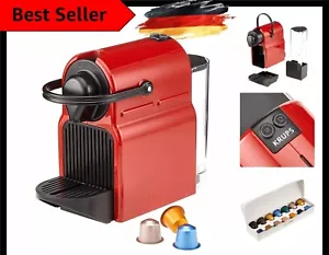 Krups Nespresso Inissia XN1005 1260W Kapselmaschine - Rot - Bild 1 von 8