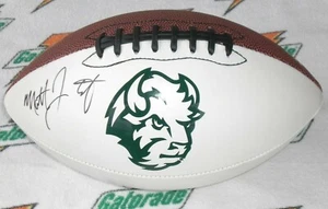 Logotipo de bisonte del estado de Dakota del Norte firmado por Matt Entz talla F/ FÚTBOL - Troyanos USC - Imagen 1 de 4