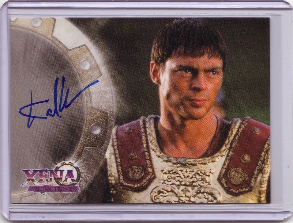 Topps Xena Series Season 2 Karl Urban Caesar autograph card #A11 Star Trek #7 - Image 1 of 1