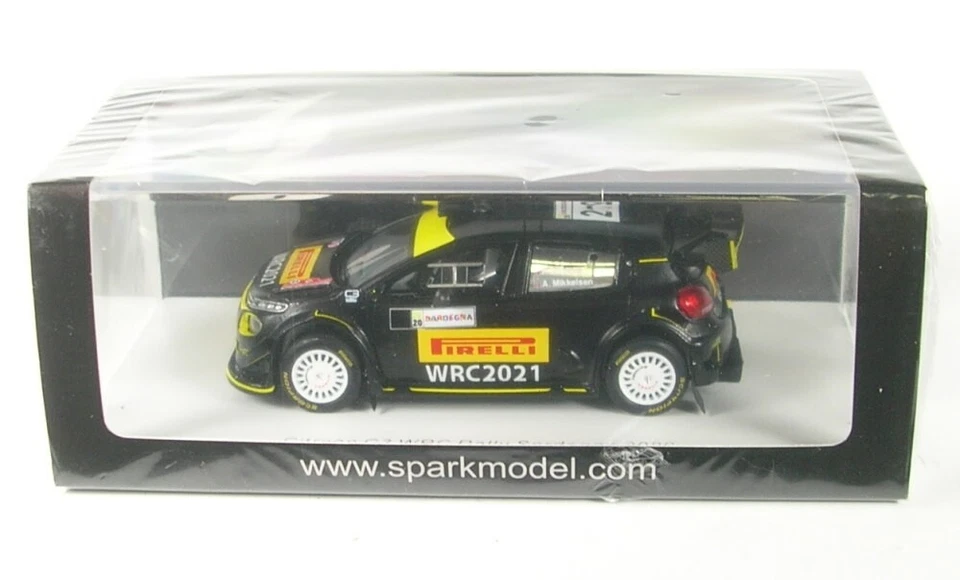 Citroen C3 No.21 Rally Sardegna 2020 Pirelli Copertoni Test WRC 2021 (Petter - Immagine 1 di 1