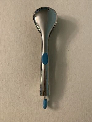 Pinzas cucharadas Nambe Gourmet Curvo MT0578 AZUL RARAS detalles Foto 1 de 4