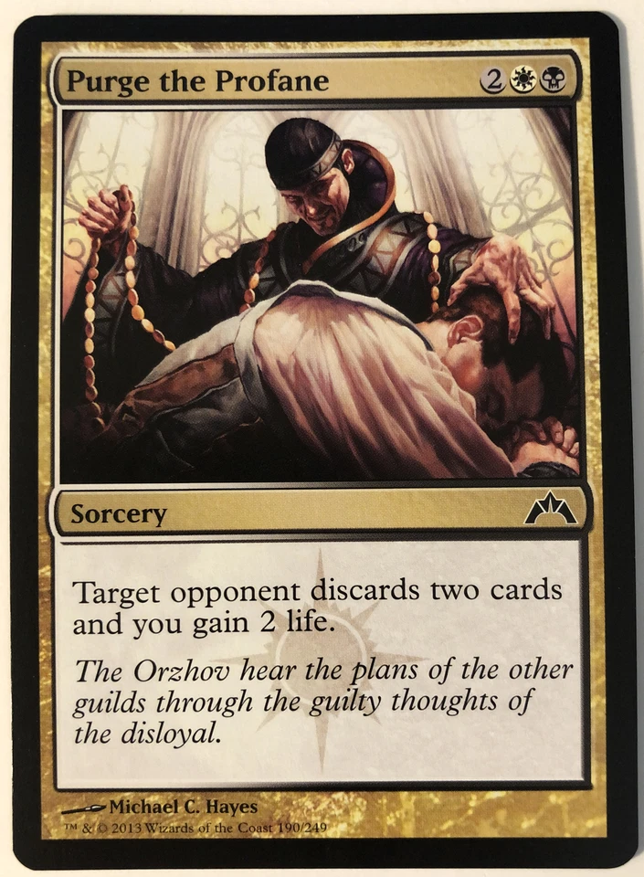 MTG Purge the Profane Gatecrash 190 Regular Common - Image 1 of 1