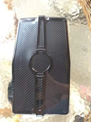 Caja de admisión de aire cubierta negra 42921K kit de vestir motor 2015 2016 Mustang V6 V8 Foto 1 de 4