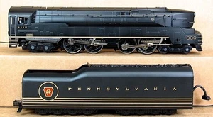 Motore a vapore duplex O MTH 20-3043-1 Pennsylvania T1 e tender proto suono - Foto 1 di 8