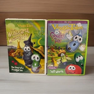 Veggie Tales DVD’s Warner Brothers Wonderful Wizards Of Has, A Snoodle’s Tale - Picture 1 of 3