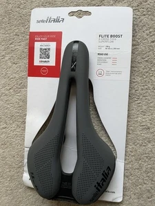 Sillín Selle Italia Unisex Flite Boost TI316 Superflow X-Cross, Gris, S3 - Imagen 1 de 6