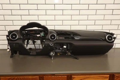2017 Fiat 124 Spider OEM Dashboard Dash Panel Assembly Nero Black (X9) - Image 1 of 4