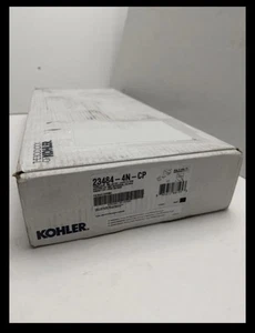 Grifo de lavabo de baño Kohler K-23484-4N-CP paralelo amplio cromado pulido - Imagen 1 de 9
