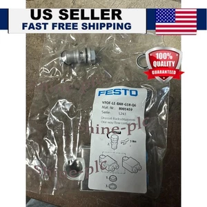 US FREE TAX New FESTO VFOF-LE-BAH-G18-Q6 8001459 Flow Control - Picture 1 of 5
