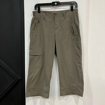 Merrell Women’s Green Belay Capri Pants Size 8 Performance Outdoors Hiking - Image 1 of 4