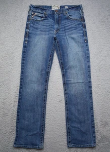 Ariat Jeans Herren Jeans 34x34 (33x32fit) Blau M5 Slim Fit Straight Work Stretch - Bild 1 von 16