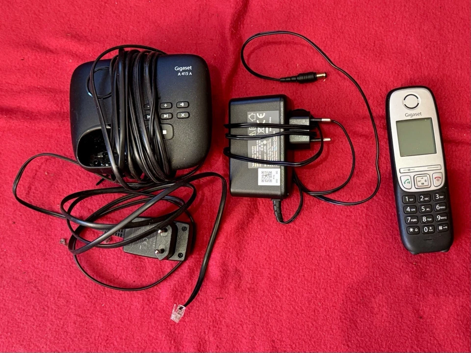 Telefon Siemens Gigaset A415A DECT Ladegerät Netzteil Festnetz  - Bild 1 von 1