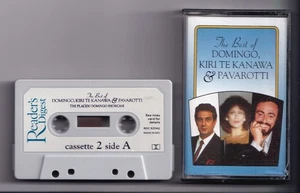 (LT273) The Best of Domingo, Kiri Te Kanawa & Pavarotti - Tape 2 - Cassette Tape - Picture 1 of 2