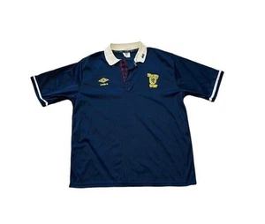 Umbro Scotland 1988 1990 Home Soccer Jersey - Football Men's Size Large? Vintage - Picture 1 of 9