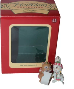 1992 Carlton Heirloom Collection HOLIDAY HARMONY Ornament - Picture 1 of 4