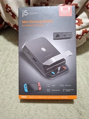 Nintendo Switch Docking Station  Also OLED J5 Create JCD620 Charger - NEW SEALED - Image 1 of 4