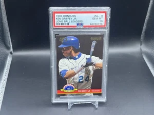 1993 DONRUSS LONG BALL LEADERS #LL-9 KEN GRIFFEY JR. PSA 10 - Picture 1 of 2