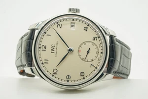 IWC Portuguese Hand-Wound IW510203 IW 510203 Silver Dial 43mm 10814 - Picture 1 of 1