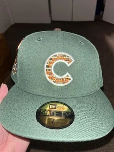 Chicago Cubs 7 1/2 New Era Bricks & Ivy Logo Exclusive - Picture 1 of 6
