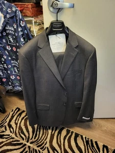 NEVER WORN BRAND NEW Hickey Freeman SUIT AND PANTS!! MINT! HEMMED. - Picture 1 of 24