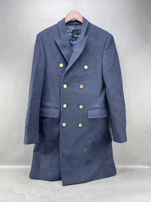 3.1 Phillip Lim 男式蓝色海军蓝双排扣外套 * 尺寸见图片 * — 第 1/4 张图片