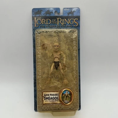 Smeagol con Anillo: El Señor de los Anillos: El Retorno del Rey por Toy Biz 2004 sellado Foto 1 de 4
