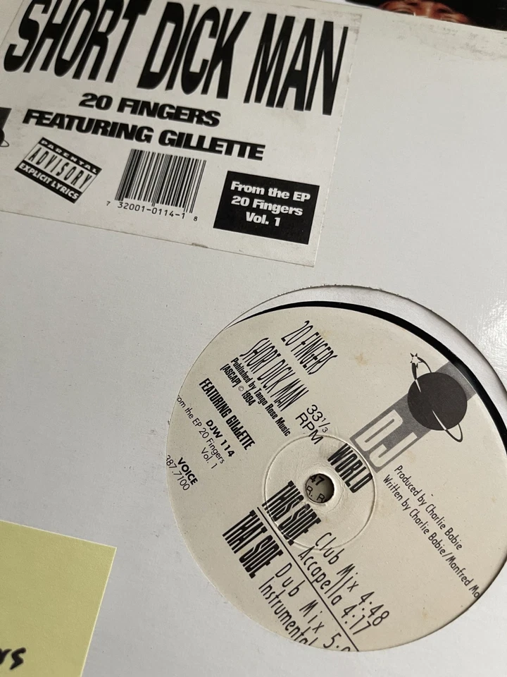 20 Fingers - Short Man G+ Scratches - $4.99 Warehouse BINS - READ DESCRIPTION Foto 1 de 1