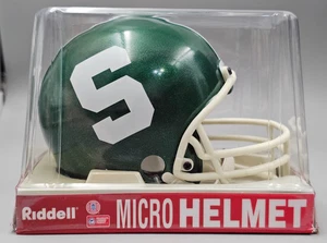 Riddell Micro Helmet Collectible College Football Michigan State Spartans - Foto 1 di 7