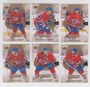 16/17 UD MVP Montreal Canadiens (6 Cards) Markov Gallagher Plekanec Eller + - Bild 1 von 2