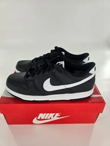 Nike Dunk Low Black White Panda 2.0 GS FD1228-001 PS Size 7Y / Womens 8.5 - Picture 1 of 8