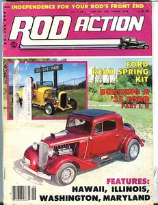 Rod Action Magazine June 1982 '35 Ford VG w/ML 030817nonjhe - Picture 1 of 1