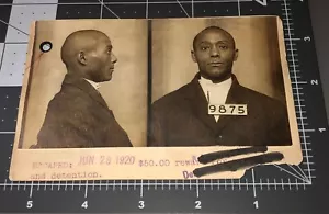 Afroamerikaner schwarzer Mann Polizeiakte Jefferson City MO KRIMINELLER Fahndungsfoto - Bild 1 von 7
