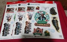Christmas Vacation 17 PC Window Cling Clark Griswold Cousin Eddies RV Squirrel