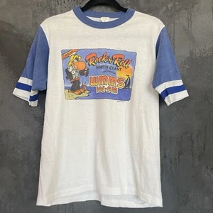 Vintage Wmms Tshirt Rock 'N' Roll 101 Point Fm Cleveland 1981 101. Medium Rare Crazy - Bild 1 von 13
