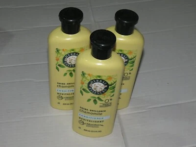 t1 Lot Of 3 Herbal Essences Shine -Chamomile Aloe & Passion Flower Conditioner - Image 1 of 2