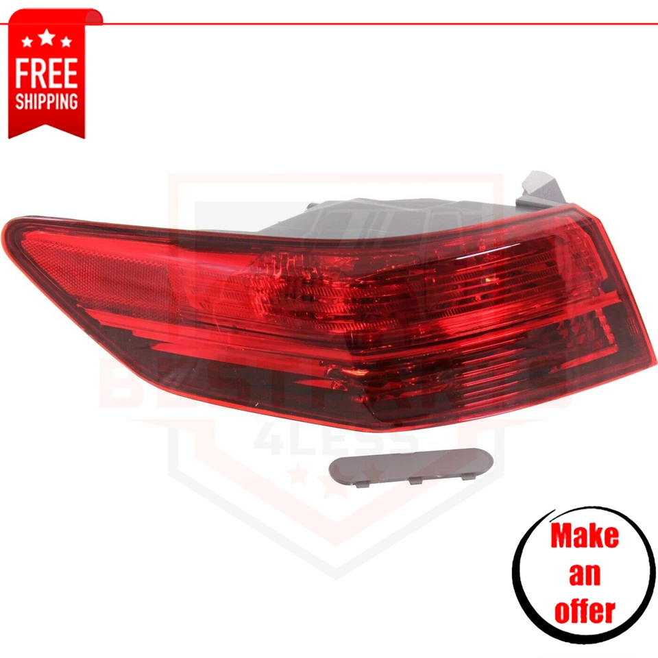 New Tail Light halogen left side for 2013-2015 Acura ILX Base, Dynamic, Hybrid - Изображение 1 из 4