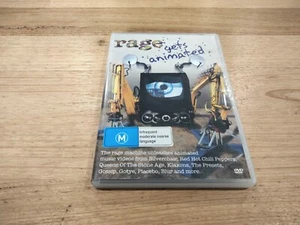 Rage Gets Animated RAGE Tv Show Australian Music Video Dvd Region 4 ABC - Picture 1 of 2