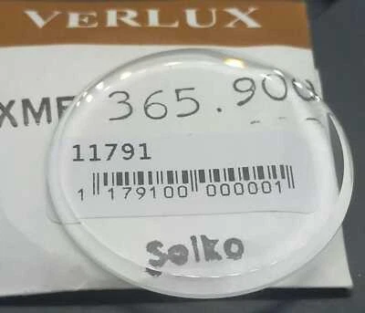 VETRO MINERALE COMPATIBILE SEIKO 365V06GNS VERLUX XMF365.900 6138-3002 3003 3005