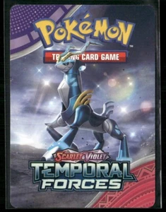 Pokemon TCG Temporal Forces Game Tip Card Pre-Release Kit Card Iron Crown - Picture 1 of 5