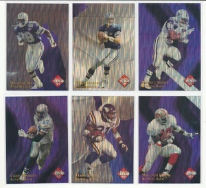 Edge Troy Aikman 1995 22 k prisma #8 línea de impresión - Imagen 1 de 1
