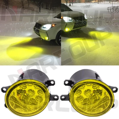 For Toyota 2015-2017 Prius V Clear Lens Bumper Fog Light Lamp Driver&Passenger Foto 1 de 4