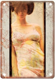 Cavalier Girly Magazine Pinup Model 1965 Retro Look Metal Sign GM147 - Picture 1 of 2