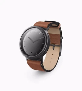 Reloj Misfit Unisex Acero Aluminio Marrón Correa de Cuero MIS5013 - Imagen 1 de 4