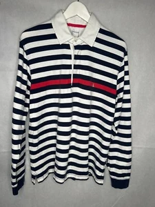 Musto Polo Shirt Womans Medium Striped Nautical Sailing Outdoor - Picture 1 of 8
