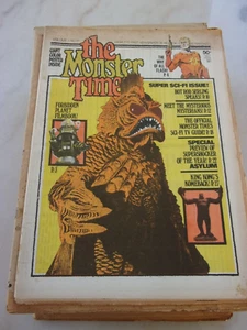 THE MONSTER TIMES - VOLUME 1 NO. 17 - FINE CONDITION - BAGGED AND BOARDED! - Picture 1 of 1