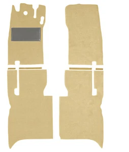 Alfombrillas para Rolls Royce Silver Spur serie 3 de 1994 a 2000 terciopelo beige - Imagen 1 de 1