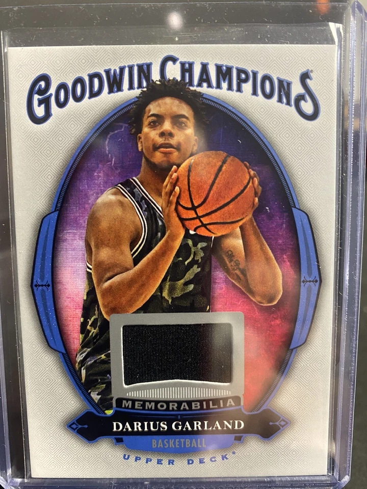 2020 Upper Deck Goodwin Champions - Memorabilia #M-DG Darius Garland (MEM) - Image 1 of 2