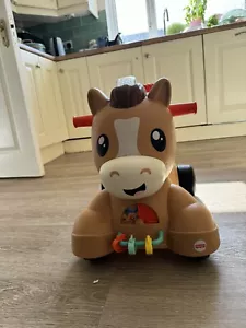 Fisher-Price Ride On Horse Baby Infant Walker Bouncer Play Toy Interactive Pony - Picture 1 of 10