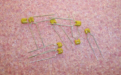 THOMSON QTY (100) 390pf 100V 5% NPO .2 ls RADIAL CERAMIC MLCC CAPACITORS EC04CE0391JHB