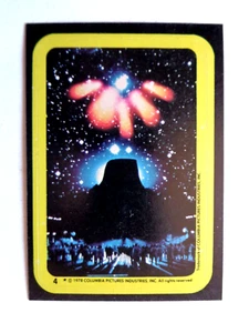 1978 TOPPS *CLOSE ENCOUNTERS OF THE THIRD KIND* STICKER #4 NM - Picture 1 of 2